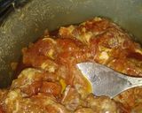 A picture of step 3 of Beef chilli.