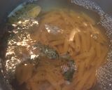 Foto del paso 3 de la receta Macarrones con atún y aceitunas al horno