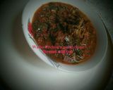A picture of step 3 of Moringa soup II.