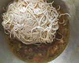 A picture of step 3 of Chicken noodles.