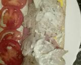 Foto del paso 4 de la receta Bocata especial con crema roquefort casera