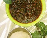 A picture of step 7 of Bitter leaf soup(eworu).