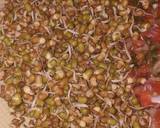 Moong and matki salad recipe step 1 photo