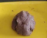 A picture of step 3 of "Choco chips Sandesh".