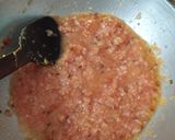 A picture of step 4 of Paneer tikka masala curry.
