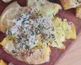 Foto del paso 5 de la receta: Papines estrellados 🥔 Papas aplastadas 🥔 Patatas al puñetazo 🥊 Batatas à murro 🇵🇹