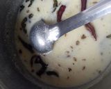 A picture of step 6 of Gujrati Kadhi.