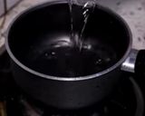 A picture of step 1 of Masala Tea.