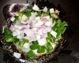 A picture of step 4 of Chicken Manchurian.
