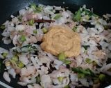 A picture of step 4 of Prawn Pulao.