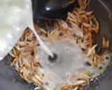 A picture of step 3 of Matar paneer biryani.