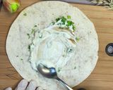 A picture of step 2 of Tuna Egg Tortillas – a quick and delicious snack. 3 Portionen!.