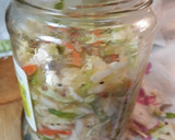 A picture of step 5 of Fermented Kiwi Cabbage Chow Chow.