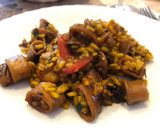Foto del paso 12 de la receta: Arroz murciano con calamares y langostinos