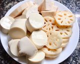 Hình bước làm 1 của món Lẩu Dê