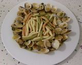 Foto del paso 9 de la receta Pasta fusilli con almejas al ajillo