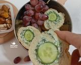عکس مرحله 10 از دستور رول پنیر و خیار