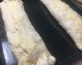 Foto del paso 9 de la receta: Empanada arrollada de pastrón y quesos 🥓🫑🧀🧅