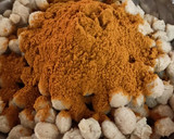 ரோட்டுக்கடை மீல் மேக்கர் (சோயா)(roadside soya masala recipe in tamil) ரெசிபி ஸ்டேப் 3 புகைப்படம்