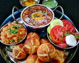A picture of step 9 of Dal Baati.