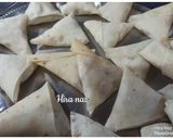 A picture of step 3 of Chowmein Samosa.