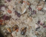 Foto del paso 5 de la receta Risotto de marisco con pulpo a mi manera