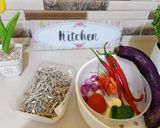 Foto langkah ke 1 dari resep Terong Balado Teri.