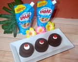 Foto langkah ke 4 dari resep Brownies kukus mini with cream cheese.
