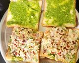 A picture of step 5 of Chickpeas Hung Curd Salad Sandwich - Kala Chana Dahi Salad Sandwich.