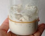 Foto langkah ke 1 dari resep Sourdough starter / ragi alami / natural yeast.
