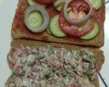 વેજીટેબલ ક્લબ સેન્ડવીચ (Vegetable Club Sandwich Recipe In Gujarati) રેસીપી સ્ટેપ3ફોટો