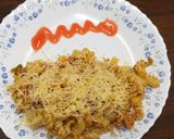 A picture of step 5 of Cheese Macaroni#my kids favourite dish contest.
