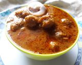 सोयाबीन चा चमचमीत रस्सा (soyabeancha chamchamit rassa recipe in marathi) रेसिपी स्टेप 10 फोटो 