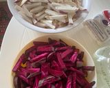 A picture of step 1 of Pickled Beetroot and Turnips.