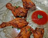 A picture of step 3 of Crispy fried chicken.