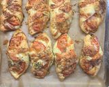A picture of step 8 of Bacon puff pastry (Conwy Puffs).