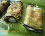 Foto del paso 5 de la receta: Berenjenas con queso de cabra y aceite de romero