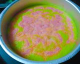 A picture of step 3 of Marble rava dhokla.