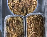 Gambar langkah 4 resipi Linguine Bakar.