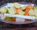 Foto del paso 1 de la receta: Crema de verduras rica rica, rápida y sencilla de la Brigada Espartana