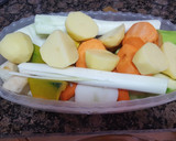 Foto del paso 1 de la receta: Crema de verduras rica rica, rápida y sencilla de la Brigada Espartana