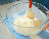A picture of step 6 of Peach Decoration Cake (Chantilly Peche).