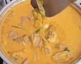 Foto langkah ke 5 dari resep Gulai Nangka Muda, Ceker & kacang panjang.