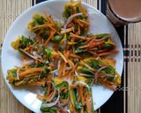 A picture of step 6 of Capsicum Bhajia#recipemarathon.