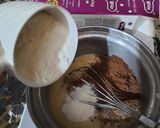 A picture of step 3 of Chocolate cake.