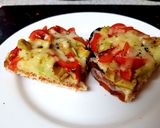 A picture of step 5 of My Grilled #Mysterybag2 on Crisp Toast.