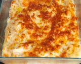Une image de l'étape 5 de Gratin de pâtes béchamel/ mozza.