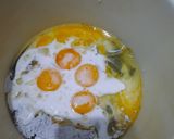 Foto langkah ke 1 dari resep Ogura Cake Tepung Ketan Hitam.