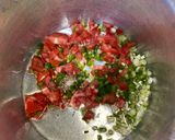 A picture of step 2 of Cabbage😋😋.
