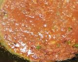 A picture of step 4 of Prawns masala#endofyearchallenge.